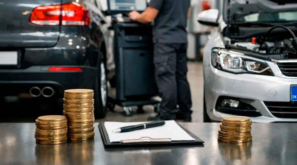 Er der forskel på prisen for syn af diesel- og benzinbiler